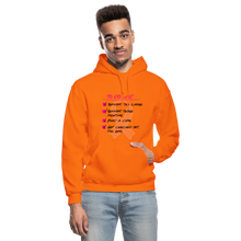 Load image into Gallery viewer, Breast Cancer Awareness To Do List - Adult Hoodie - orange