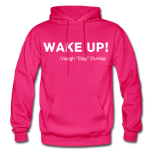 Load image into Gallery viewer, Wake Up Adult Hoodie - fuchsia