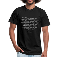 Load image into Gallery viewer, Mama Used to Say - black