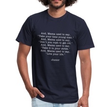 Load image into Gallery viewer, Mama Used to Say - navy