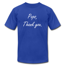Load image into Gallery viewer, Pops - Thank you - royal blue