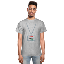 Load image into Gallery viewer, Free Since 1865 Adult T-Shirt - heather gray
