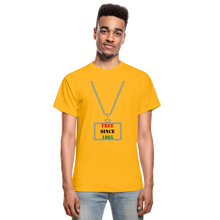 Load image into Gallery viewer, Free Since 1865 Adult T-Shirt - gold