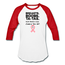 Load image into Gallery viewer, Check the GIRLS Ringer - white/red