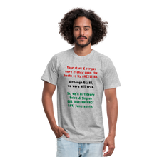 Load image into Gallery viewer, Stars &amp; Stripes - heather gray
