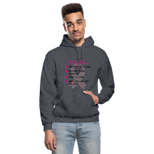 Load image into Gallery viewer, Breast Cancer Awareness To Do List - Adult Hoodie - charcoal gray
