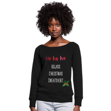 Load image into Gallery viewer, Ugly Christmas Sweater Remixed - black
