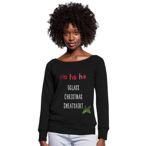 Ugly Christmas Sweater Remixed - black