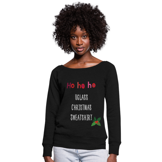 Ugly Christmas Sweater Remixed - black