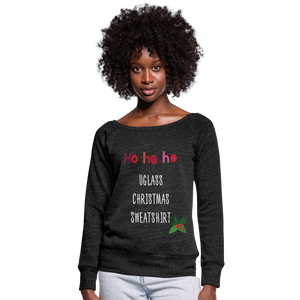 Ugly Christmas Sweater Remixed - heather black