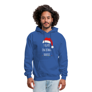 Unisex Ugly Christmas Hoodie - royal blue