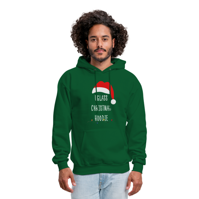 Unisex Ugly Christmas Hoodie - forest green