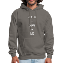 Load image into Gallery viewer, Black + Dope Hoodie - asphalt gray
