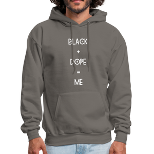 Black + Dope Hoodie - asphalt gray