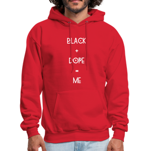 Black + Dope Hoodie - red