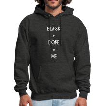 Load image into Gallery viewer, Black + Dope Hoodie - charcoal gray
