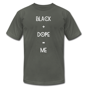 Black and Dope Unisex T-shirt - asphalt