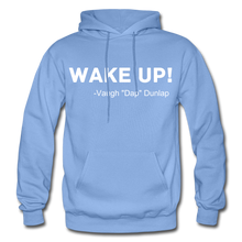 Load image into Gallery viewer, Wake Up Adult Hoodie - carolina blue
