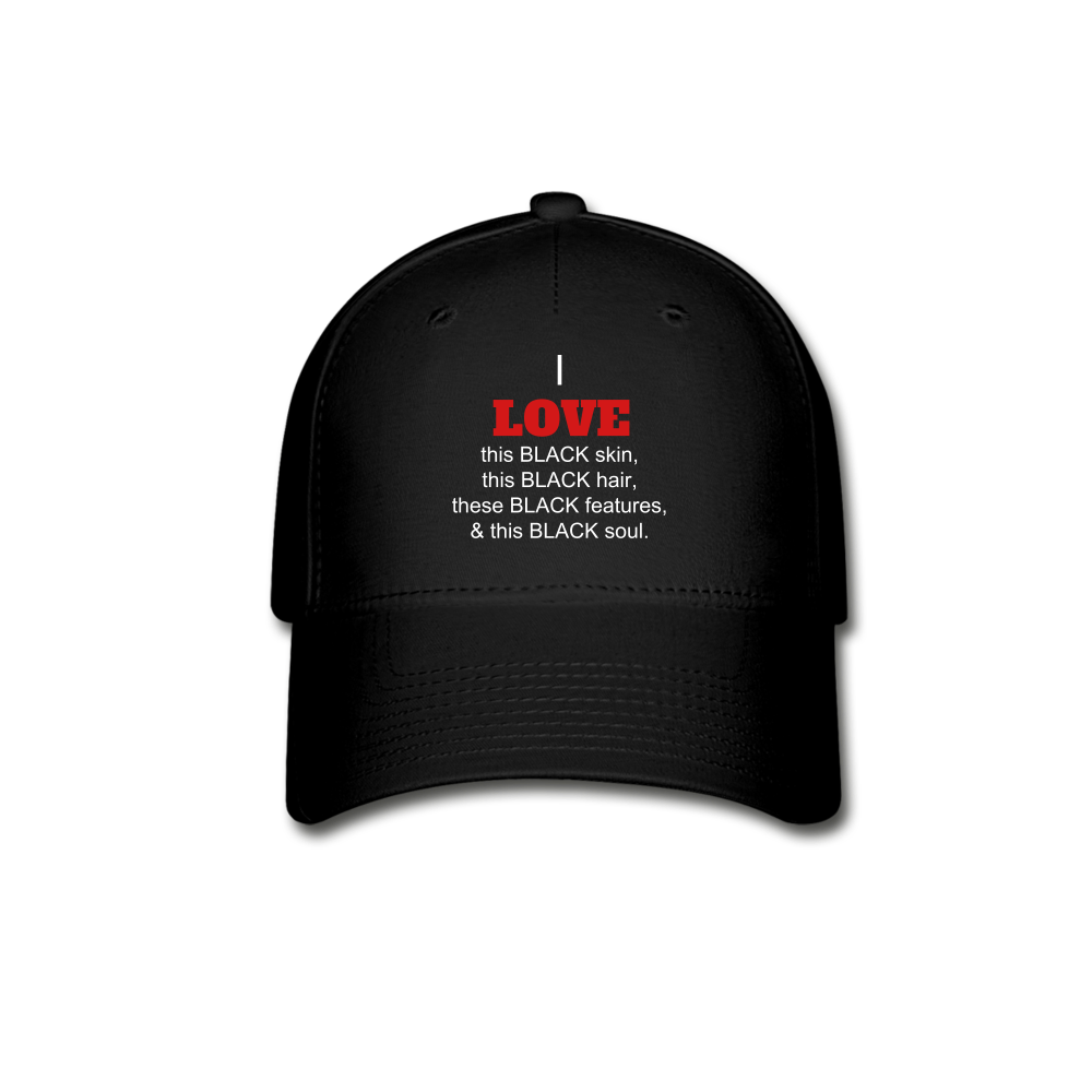 I LOVE... Baseball Cap - black