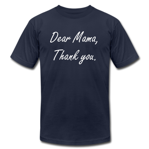 Dear Mama - Thank you - navy