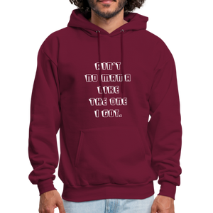 Ain't No Mama Hoodie - burgundy