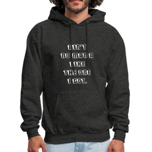 Ain't No Mama Hoodie - charcoal gray