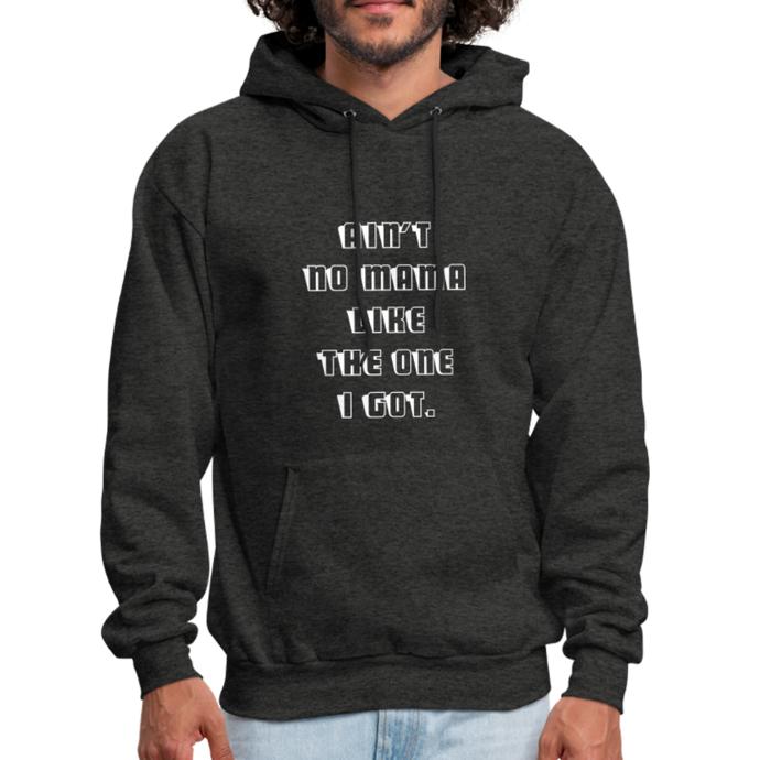 Ain't No Mama Hoodie - charcoal gray