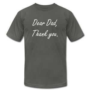 Dear Dad - Thank you - asphalt