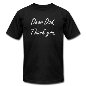 Dear Dad - Thank you - black