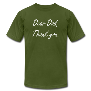 Dear Dad - Thank you - olive