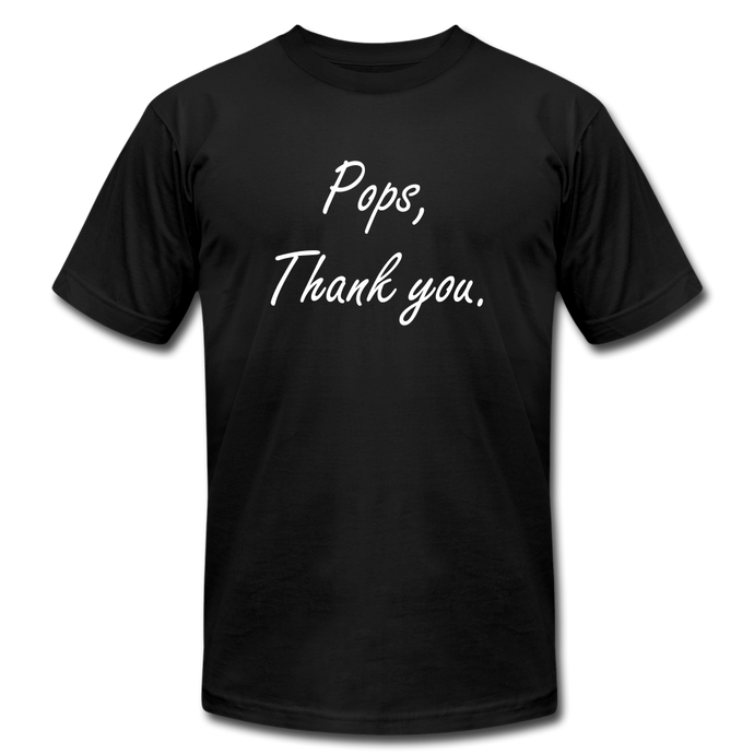 Pops - Thank you - black