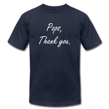 Load image into Gallery viewer, Pops - Thank you - navy
