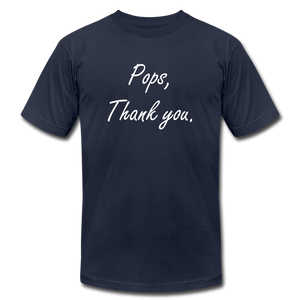 Pops - Thank you - navy