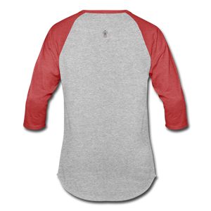 To Do Breast Cancer Awareness - Baseball Tee - heather gray/red