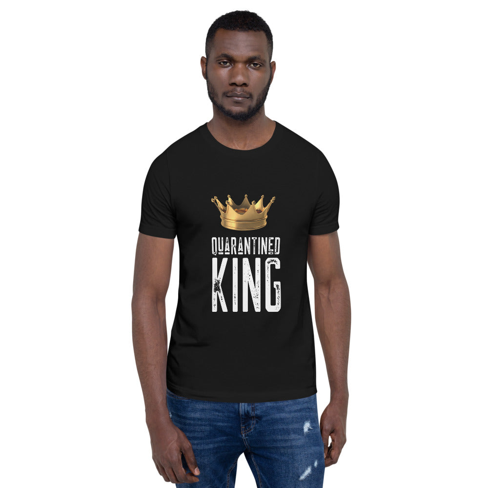Quarantined King (Grammar Police Edition) - White Text