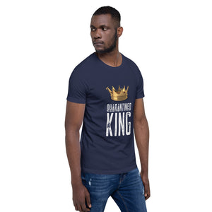 Quarantined King (Grammar Police Edition) - White Text
