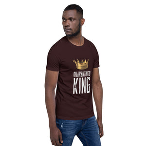 Quarantined King (Grammar Police Edition) - White Text